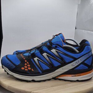 Salomon XR Crossmax Trail Running Gym Shoes NO TIE QUICK LACE Mens Size 11.5